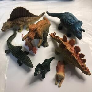 Vintage Dinosaurs & friends inc Jurassic World Park Prehistoric toy variety lot